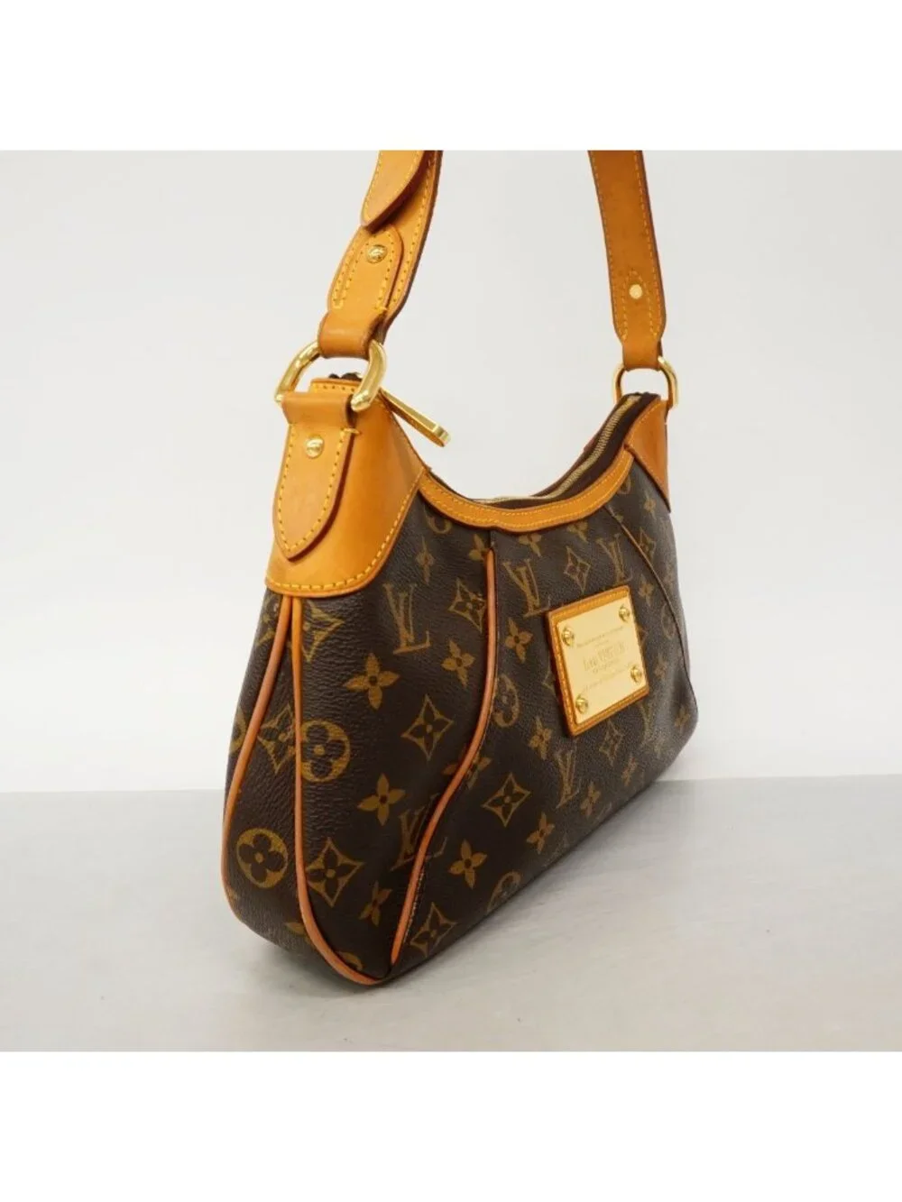 Louis Vuitton Shoulder Bag Monogram Thames PM Brown